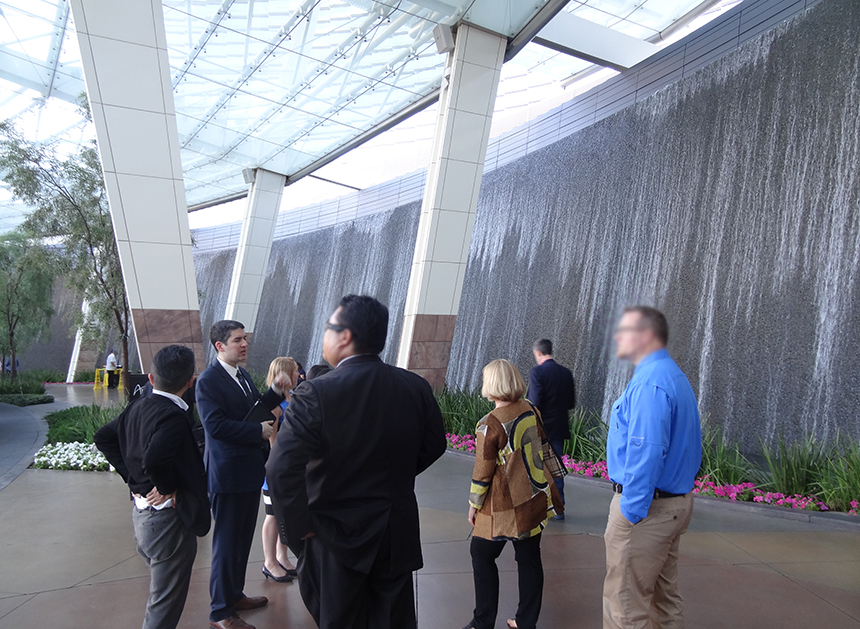 Attending guests at various facilities in the U.S.