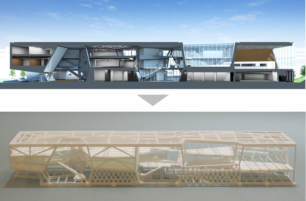 3D printer model using BIM model