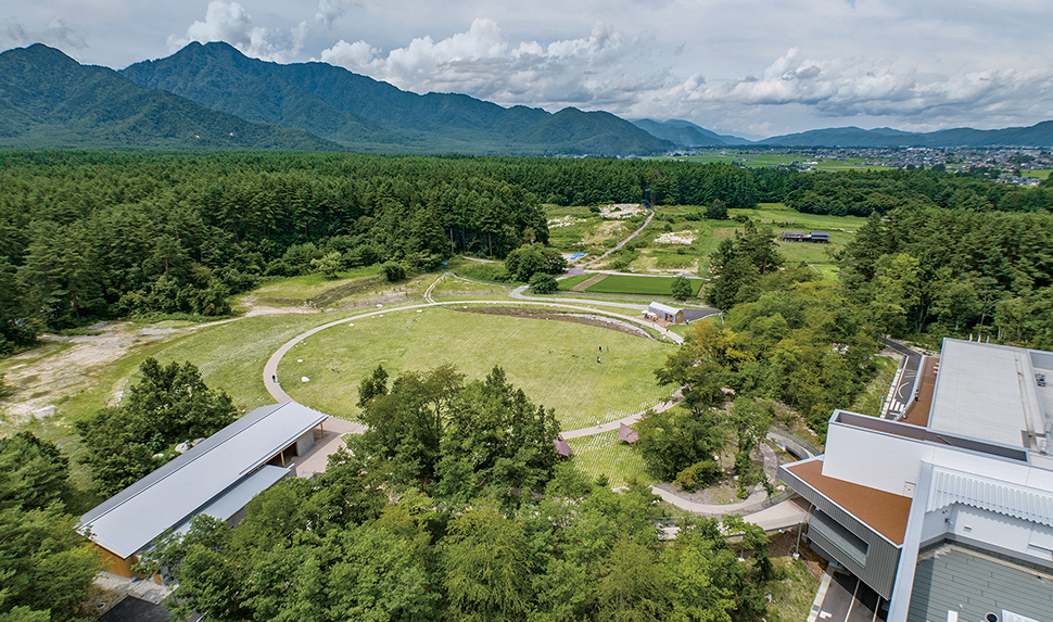 サントリー天然水　北アルプス信濃の森工場（長野県）