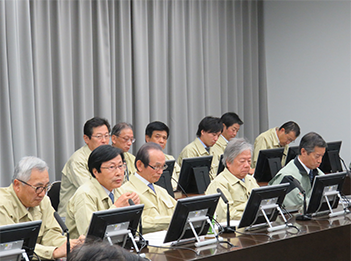 各拠点との合同対策会議（東京）