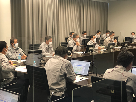 本社（東京）：合同対策会議訓練