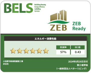 BELS認証でZEB Readyを取得