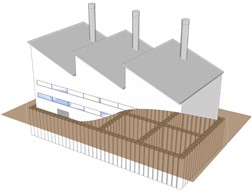 格子状地盤改良（TOFT工法®）