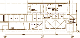 改修後の天井伏図