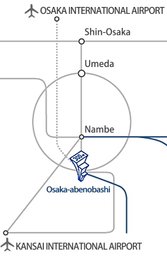 Abeno Harukas Map